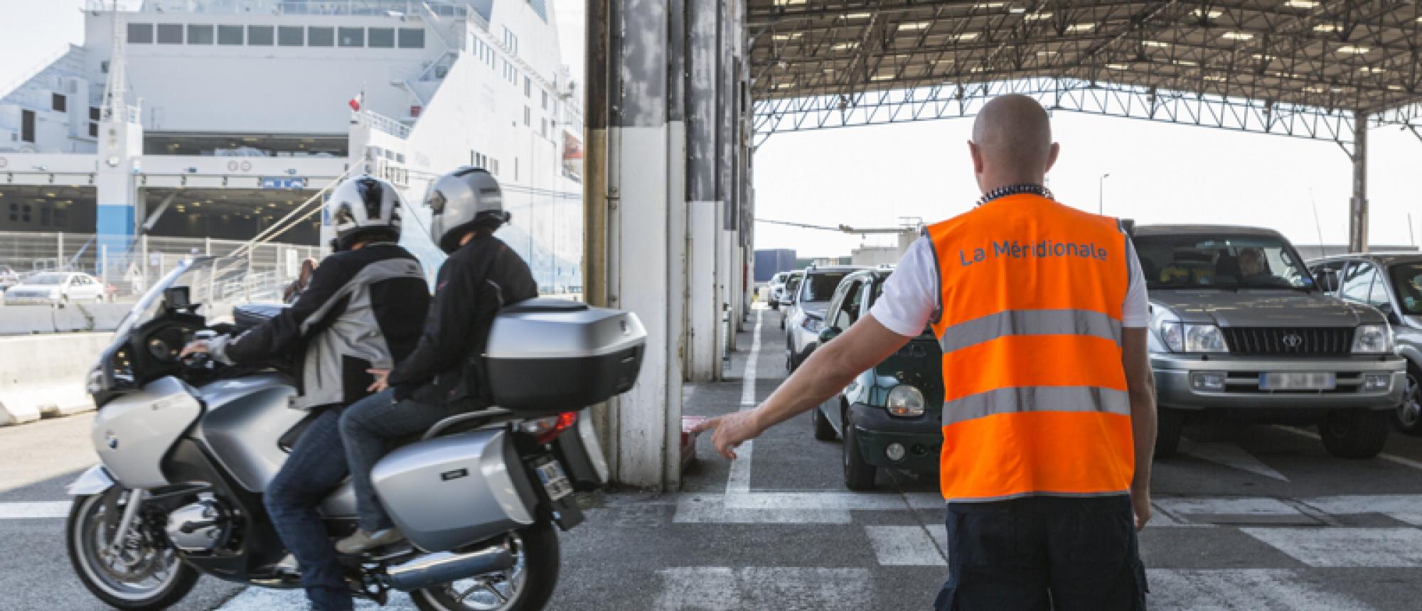 Embarquement pour la Corse du sud