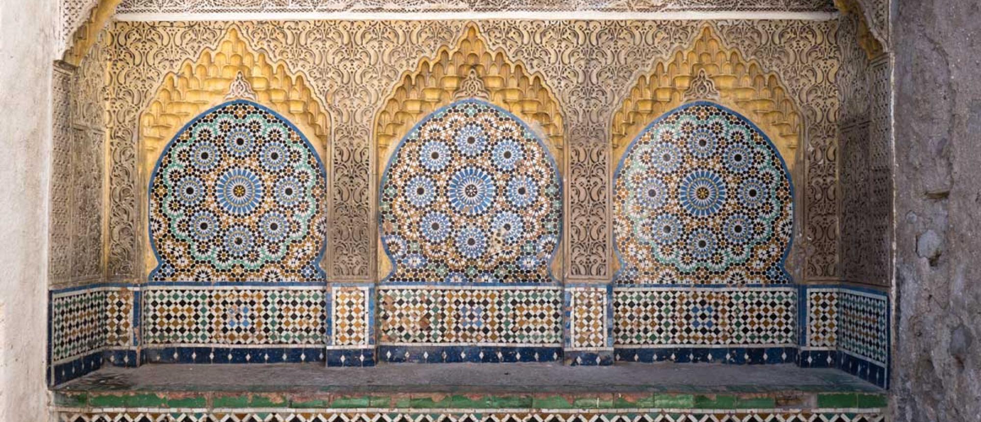 Marseille-Tanger Med - Alcôve dans la Kasbah de Tanger