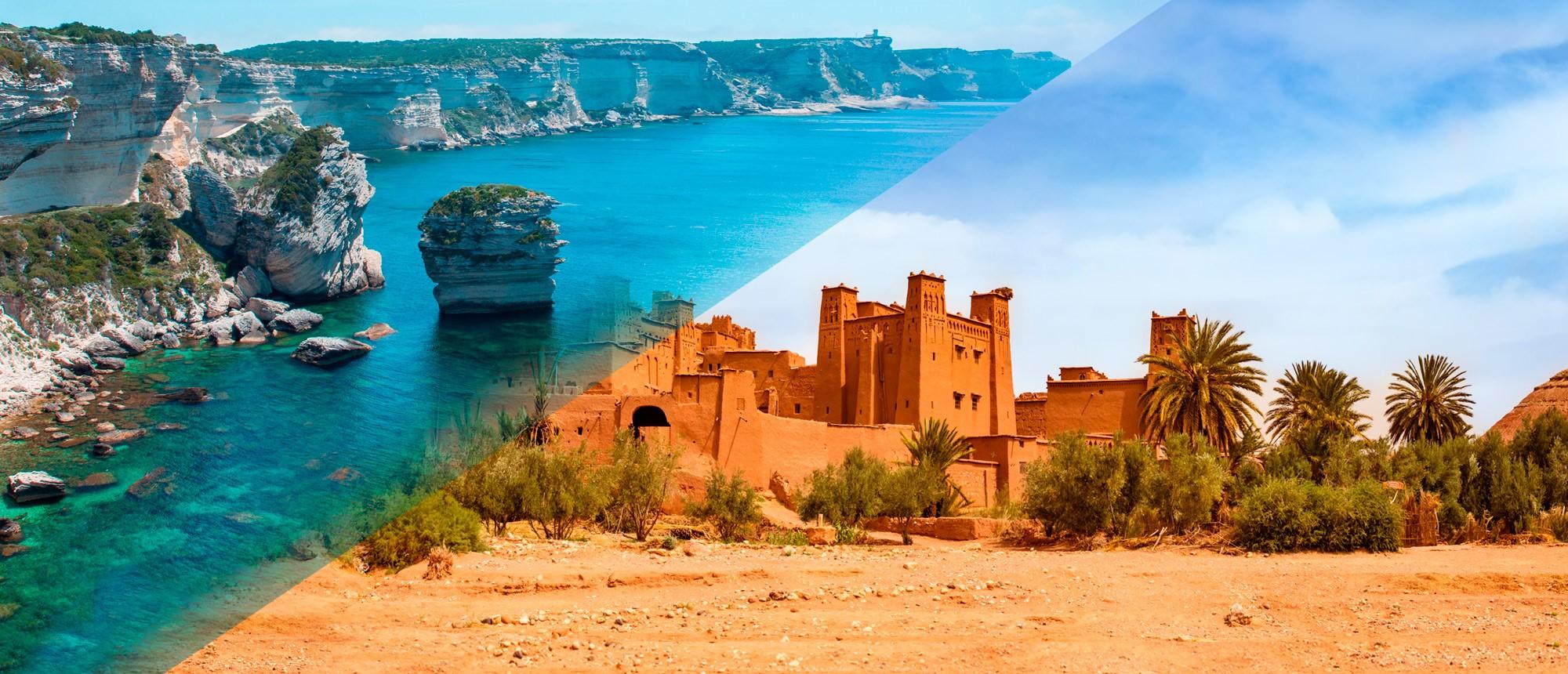 La Corse et le Maroc, les 2 destinations de La Méridonale