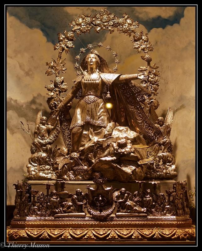Statue de l’Assomption de la Vierge, Cathédrale Sainte-Marie, à Bastia