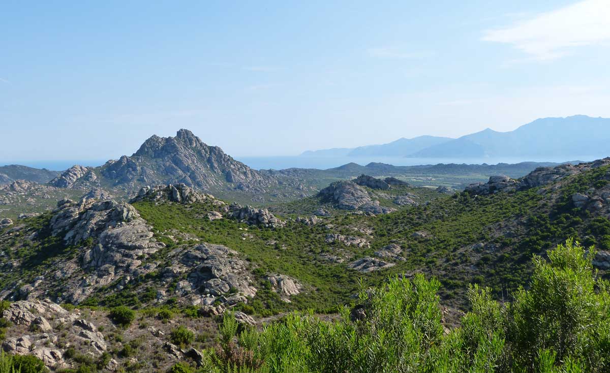 Le désert des Agriates en Haute-Corse