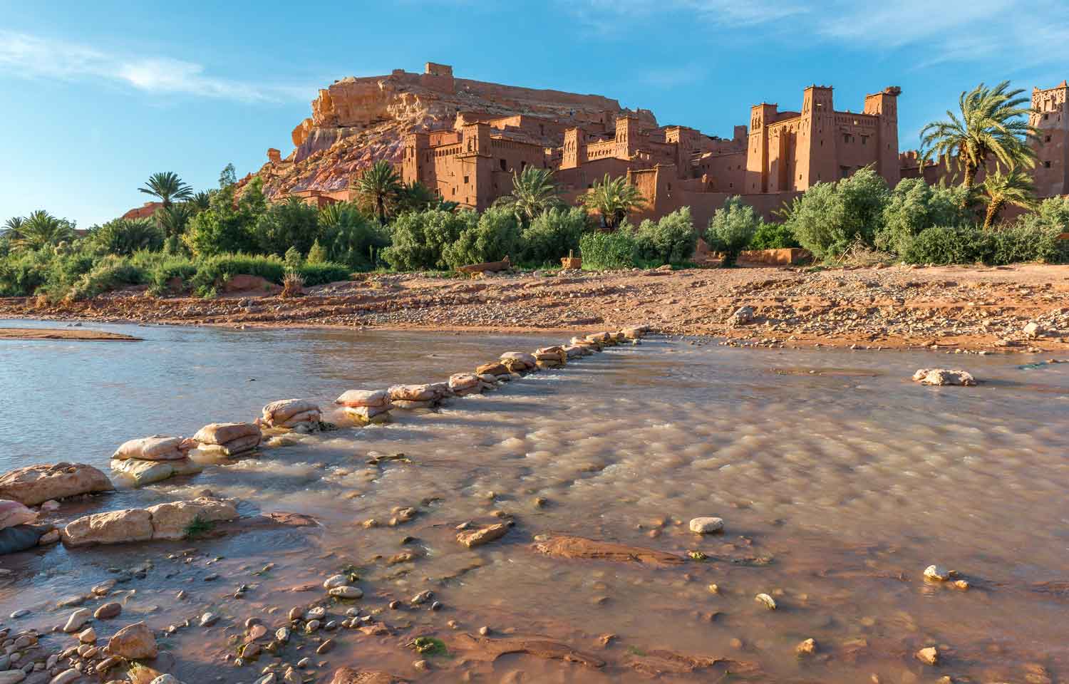 Ksar of Ait Ben Hadu dans la vallée du Drâa est inscrit sur la liste du patrimoine mondial de l'UNESCO