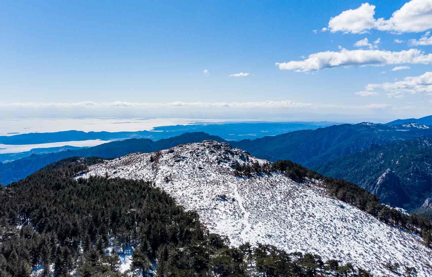 La corse en hiver
