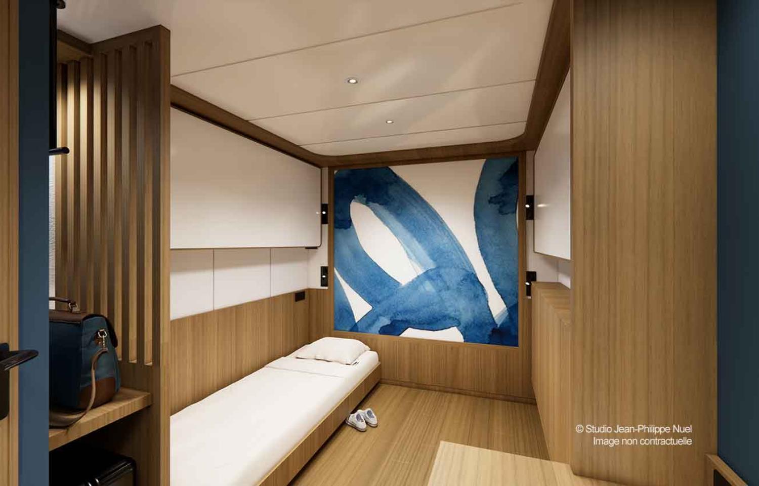 Cabine confort 4 lits single