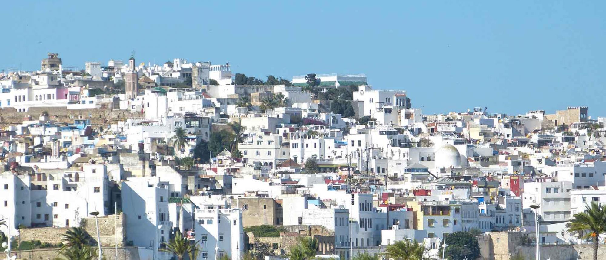Kasbah de Tanger la Blanche au Maroc