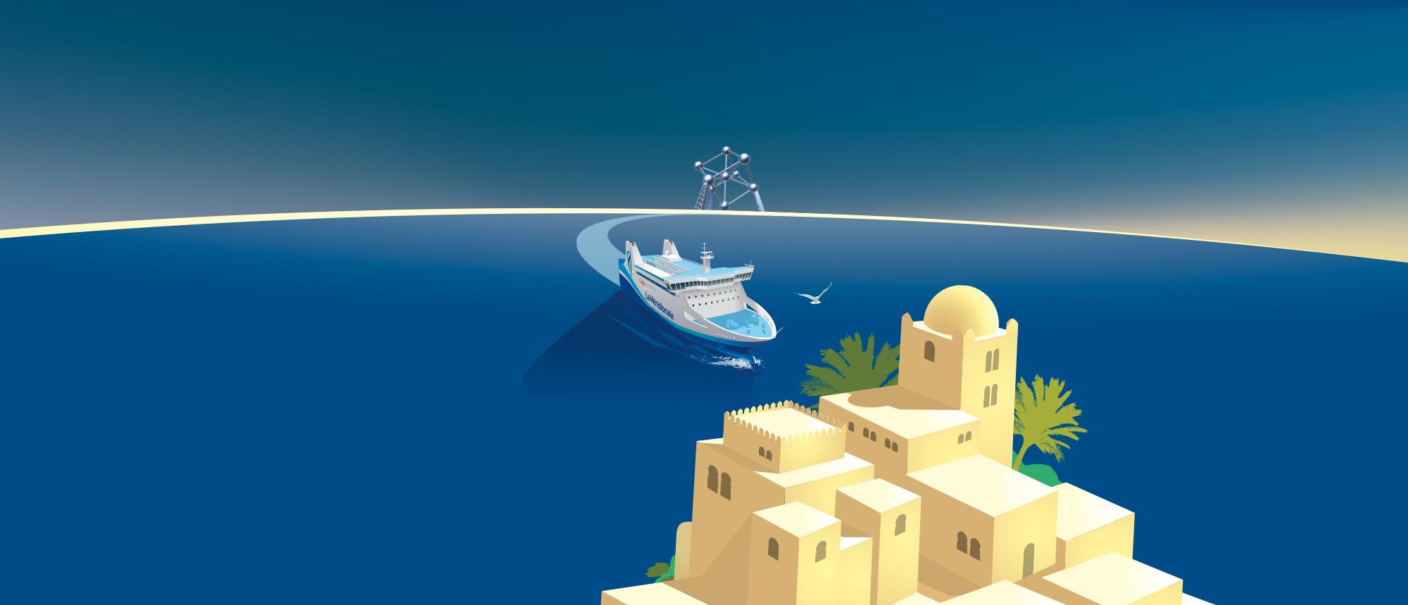 Traversées Marseille-Maroc - Salon des Vacances de Bruxelles