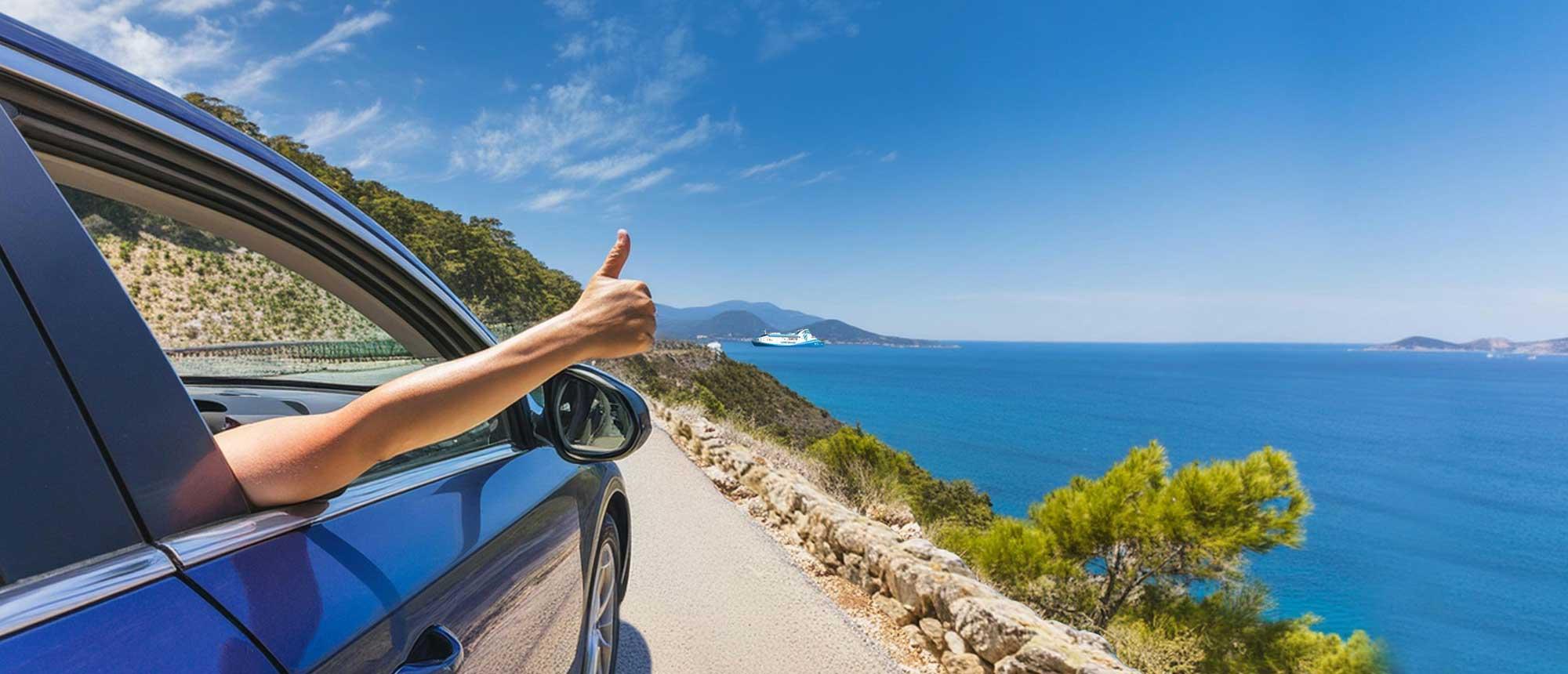 Offre voiture offerte sur une sélection de traversées Continent-Corse du 18/06/2024 au 31/08/2024