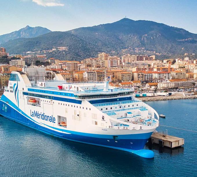 La Méridionale - Le Piana dans le post d'Ajaccio