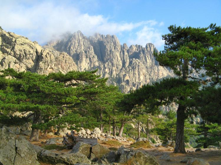 Les aiguilles de Bavella en Corse du Sud