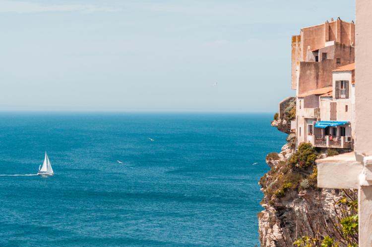 Bonifacio et son escalier d'Aragon
