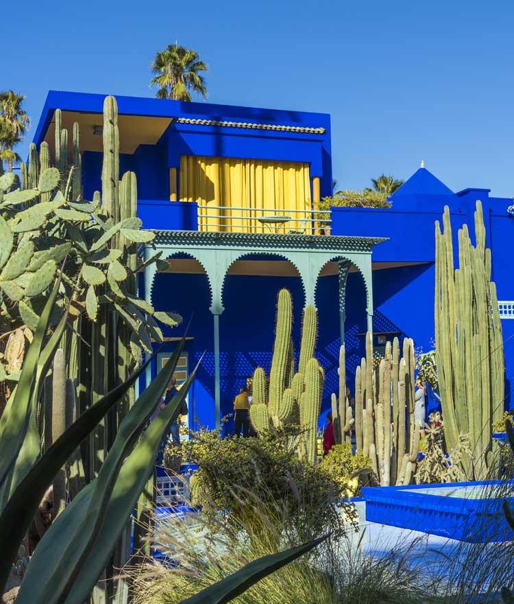 Le jardin de Majorelle à Marrakech