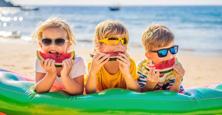 enfants-plage