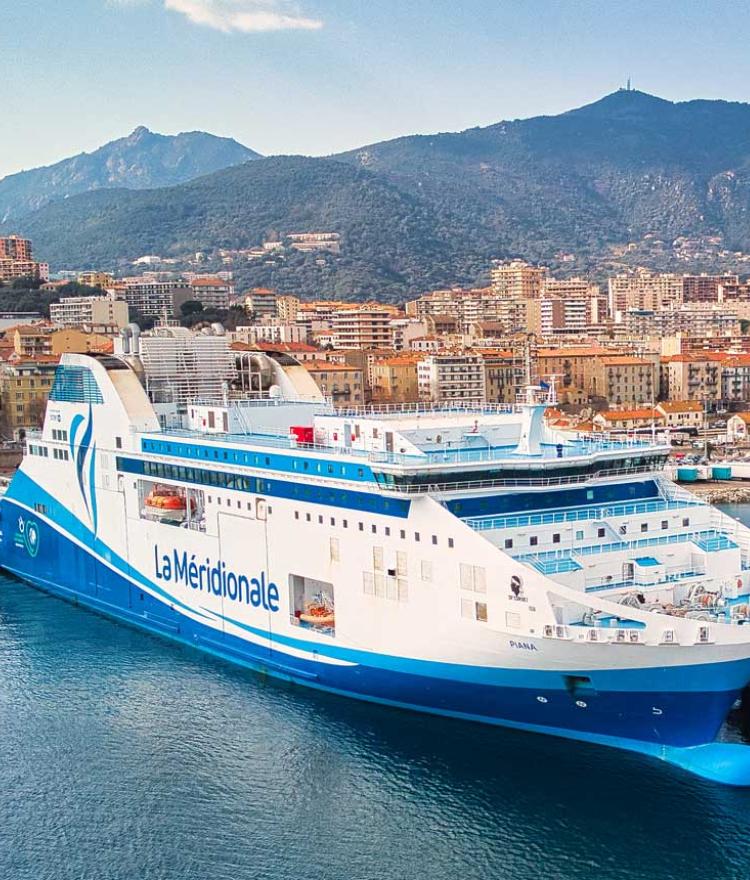 La Méridionale - Le Piana dans le post d'Ajaccio