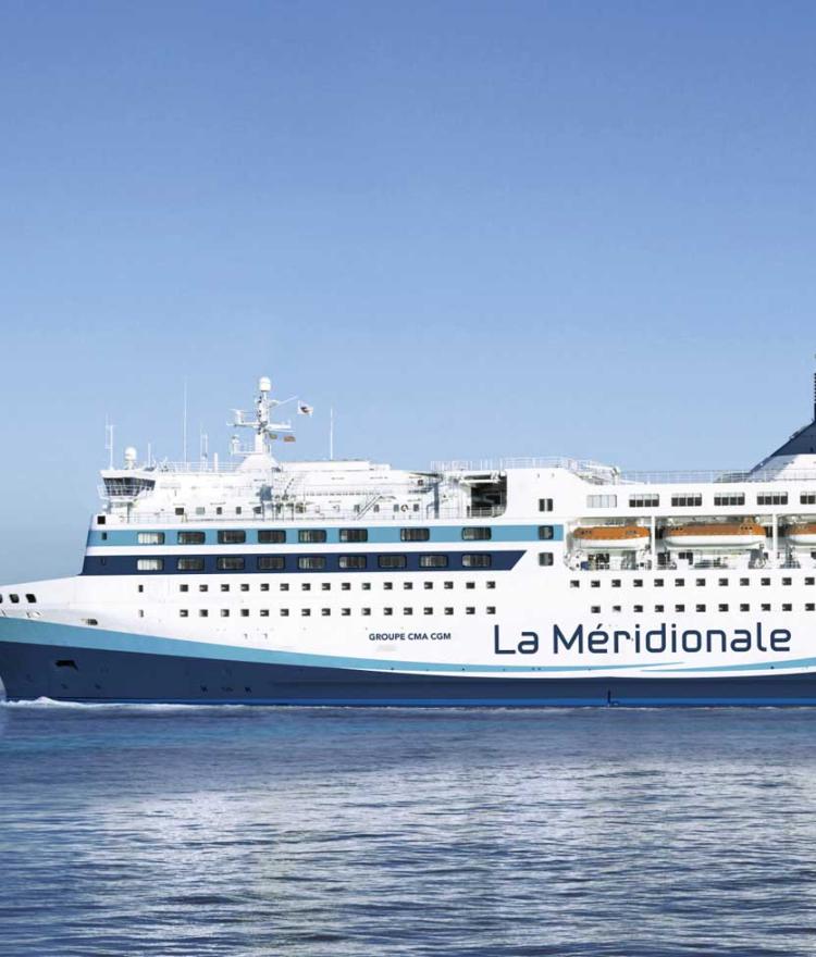Le nouveau navire de la ligne Marseille-Tanger Med