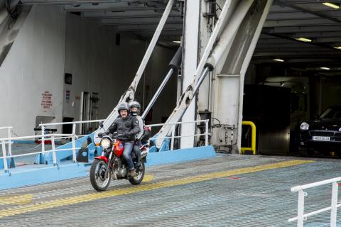 moto-embarquement