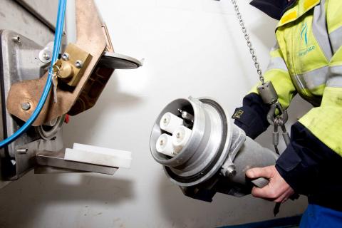 Cenaq  - Procédure de branchement des navires au courant électrique haute tension