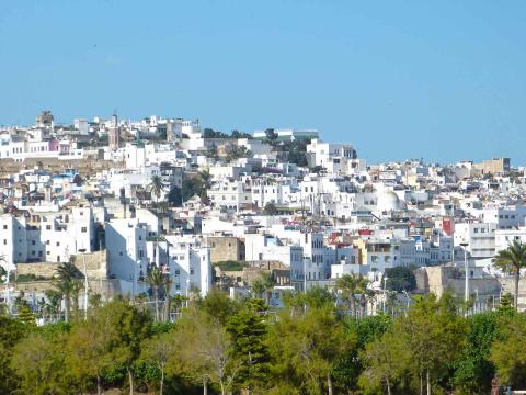 Kasbah de Tanger la Blanche au Maroc