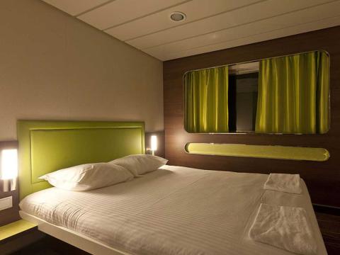 Chambre du Piana équipée d'un grand lit double