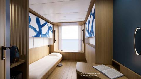 Cabine confort 4 lits single vue mer