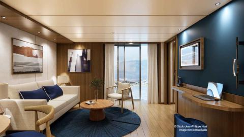 Suite Armateur un lit double Balcon