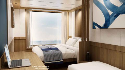 Suite 1 lit double 2 lits vue mer